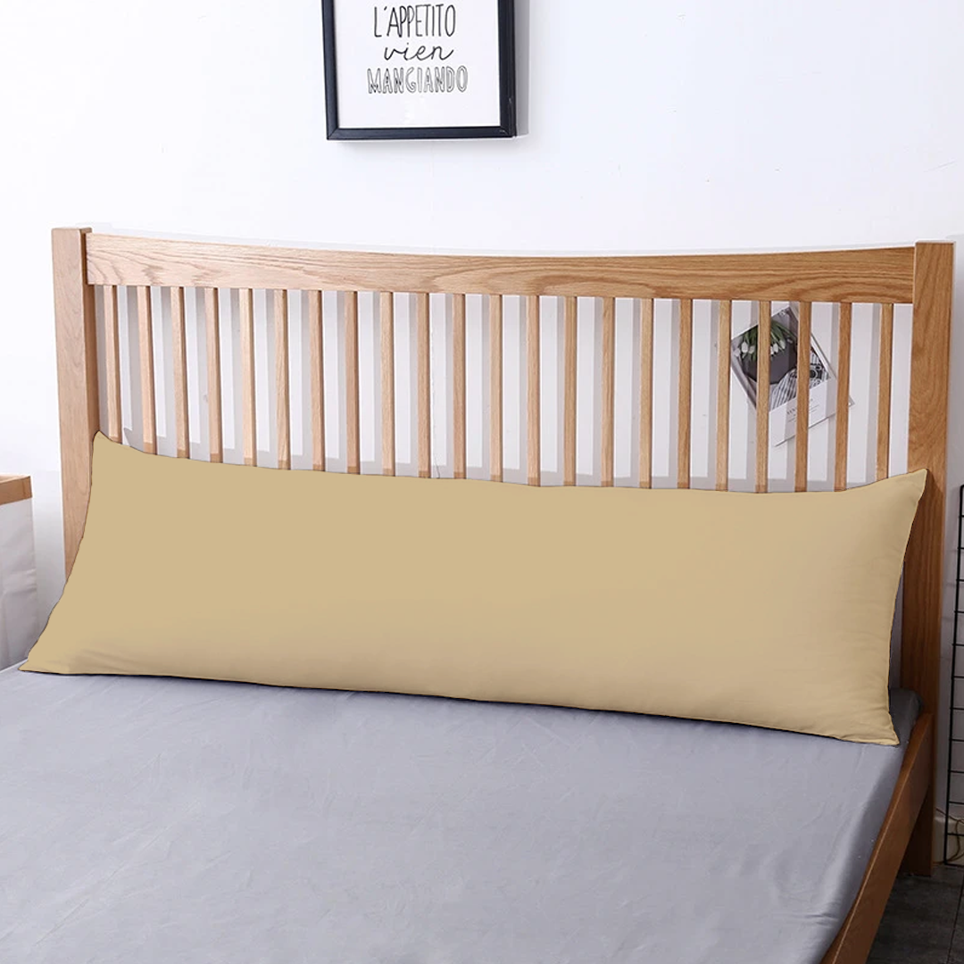 Beige Body Pillow cases