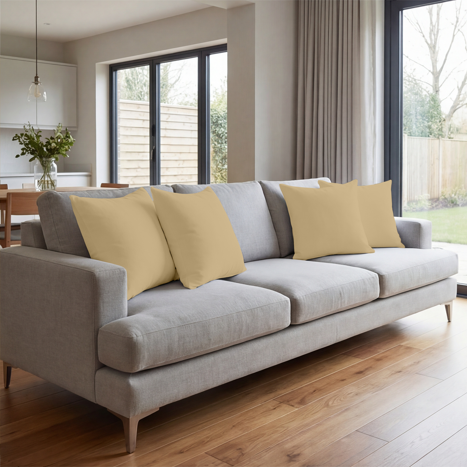 Beige Cushion Covers