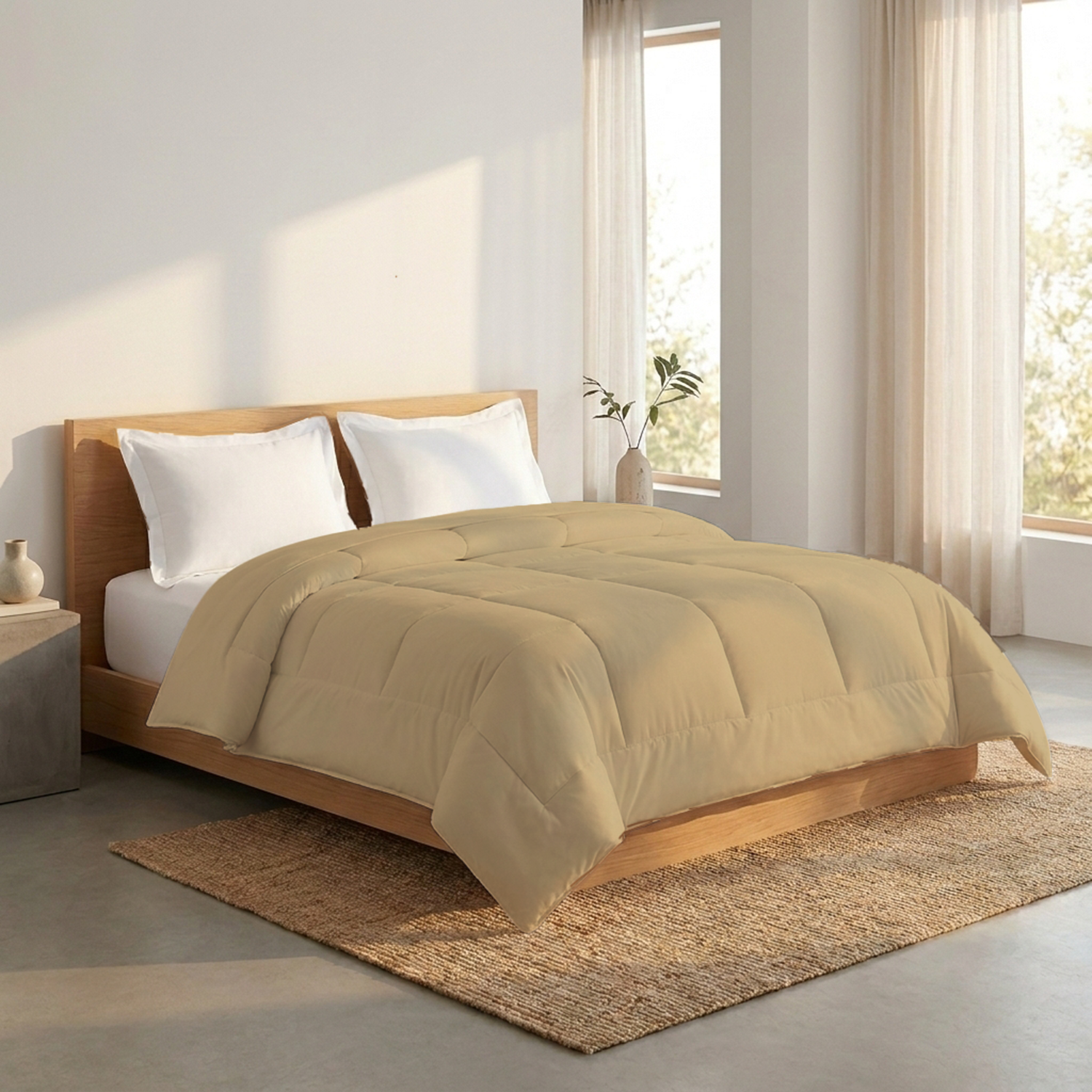 Beige Comforter