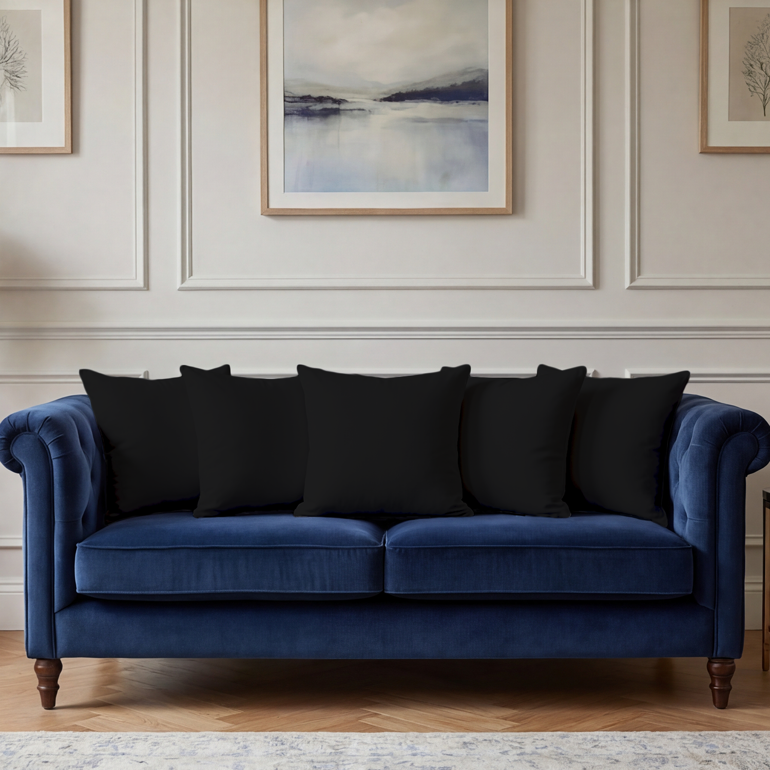 Black Cushion Covers