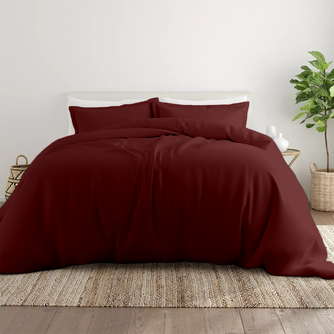 Burgundy Duvet Covers