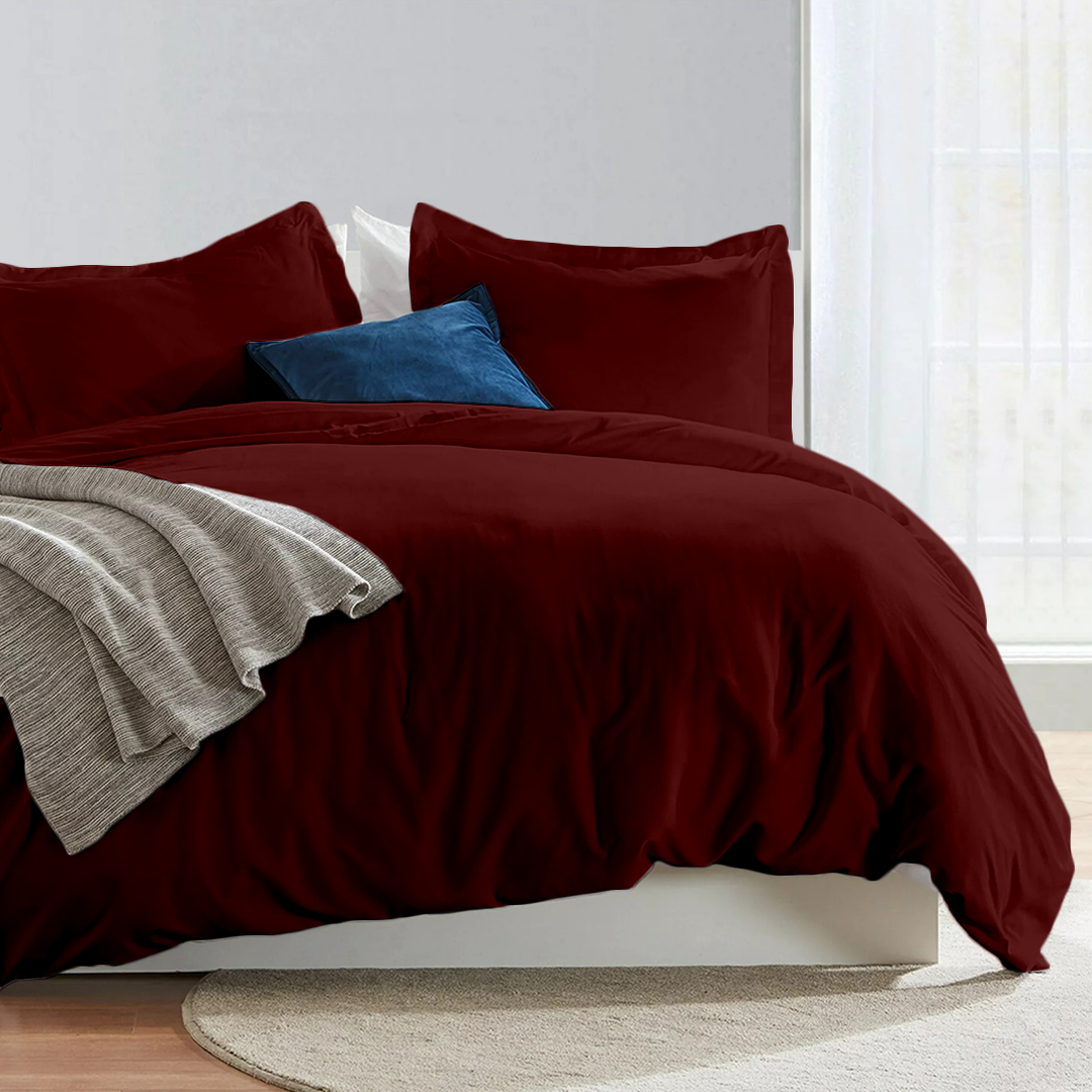 Burgundy Duvet Covers