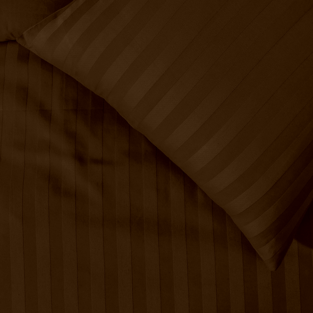 Chocolate Stripe Duvet Covers