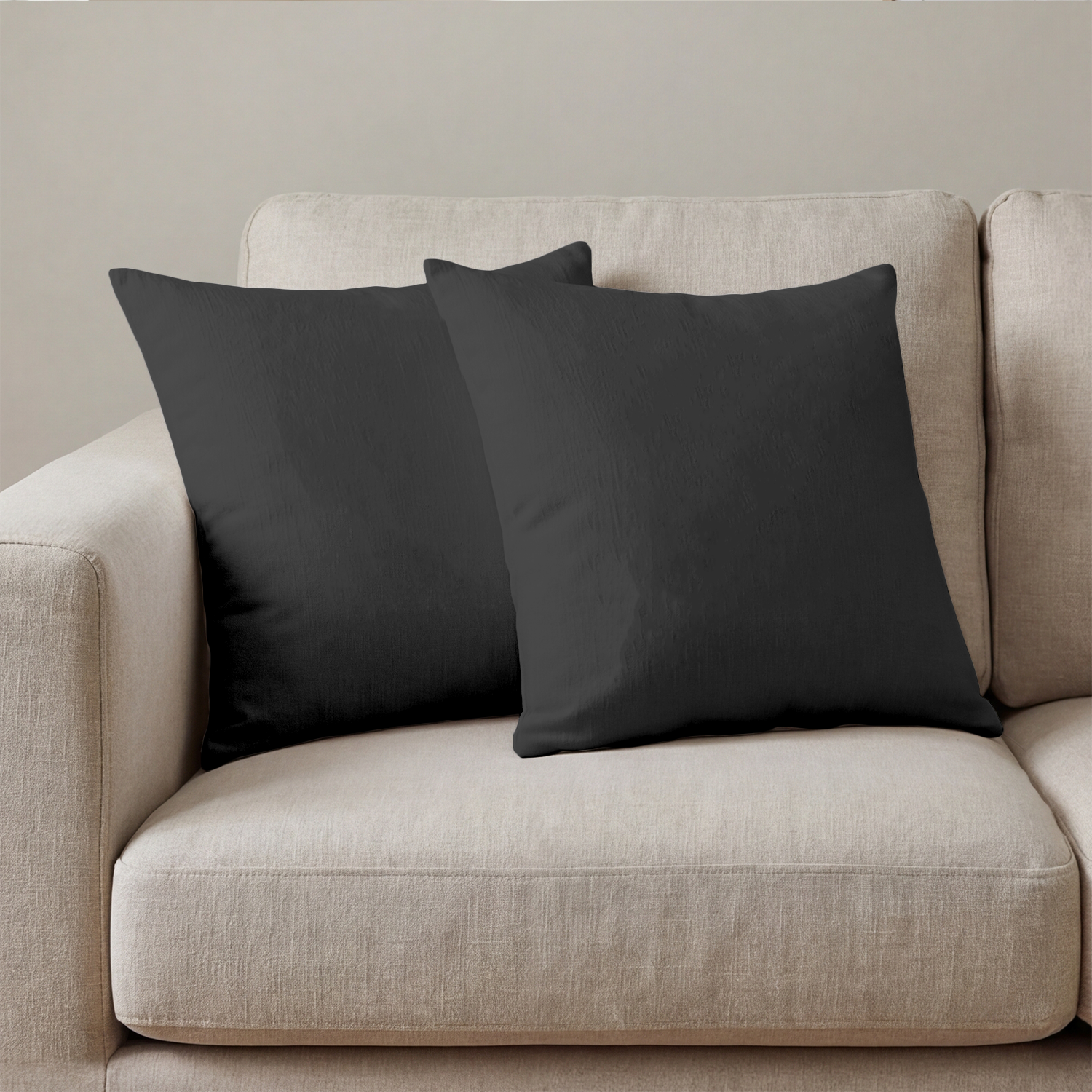 Dark Grey Cushion Covers