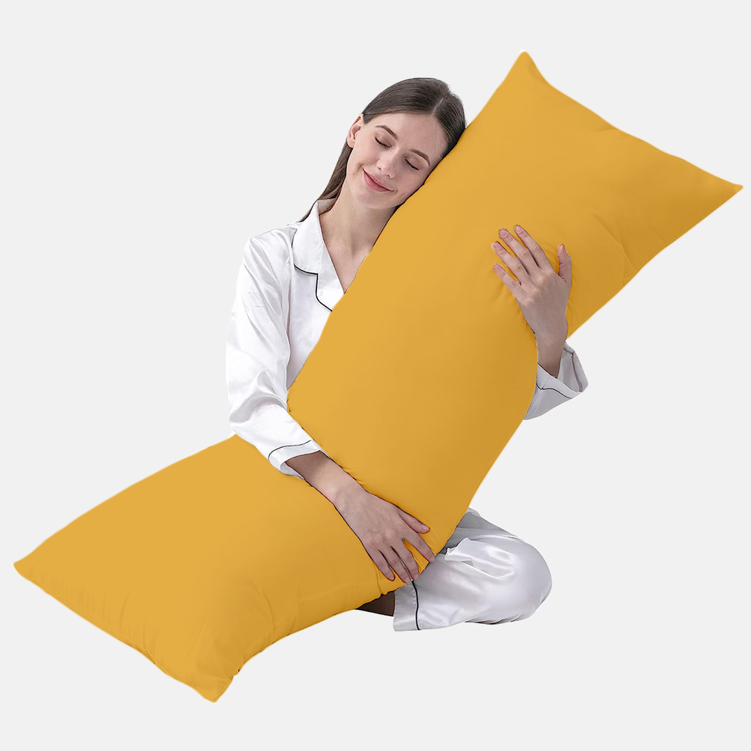 Gold Body Pillow cases