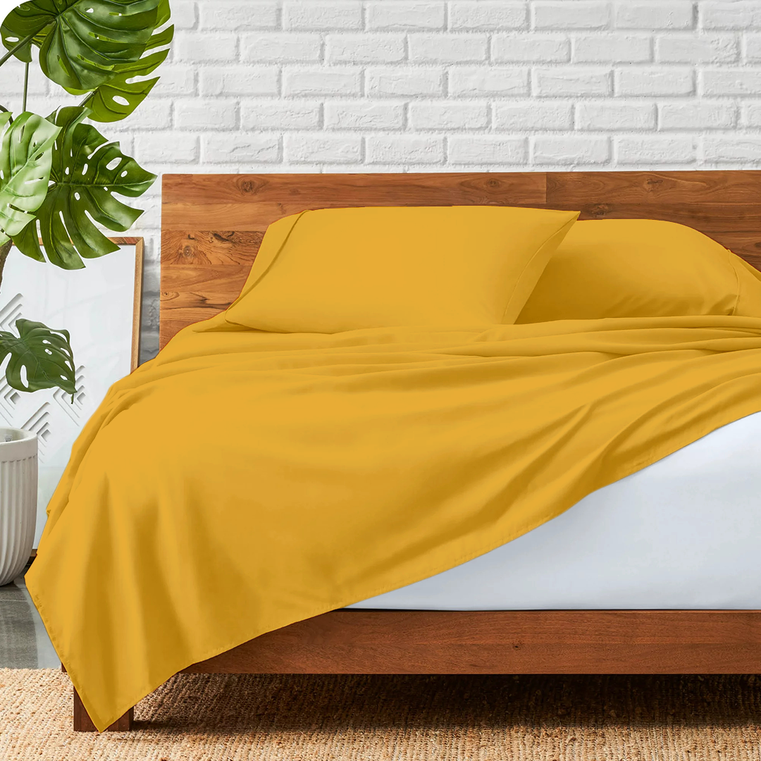Gold Bed Sheets