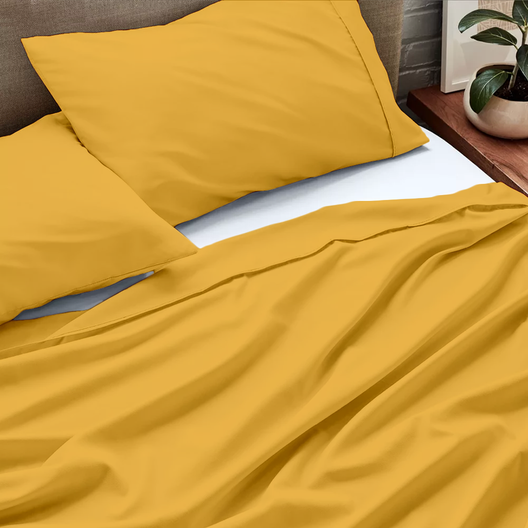 Gold Bed Sheets