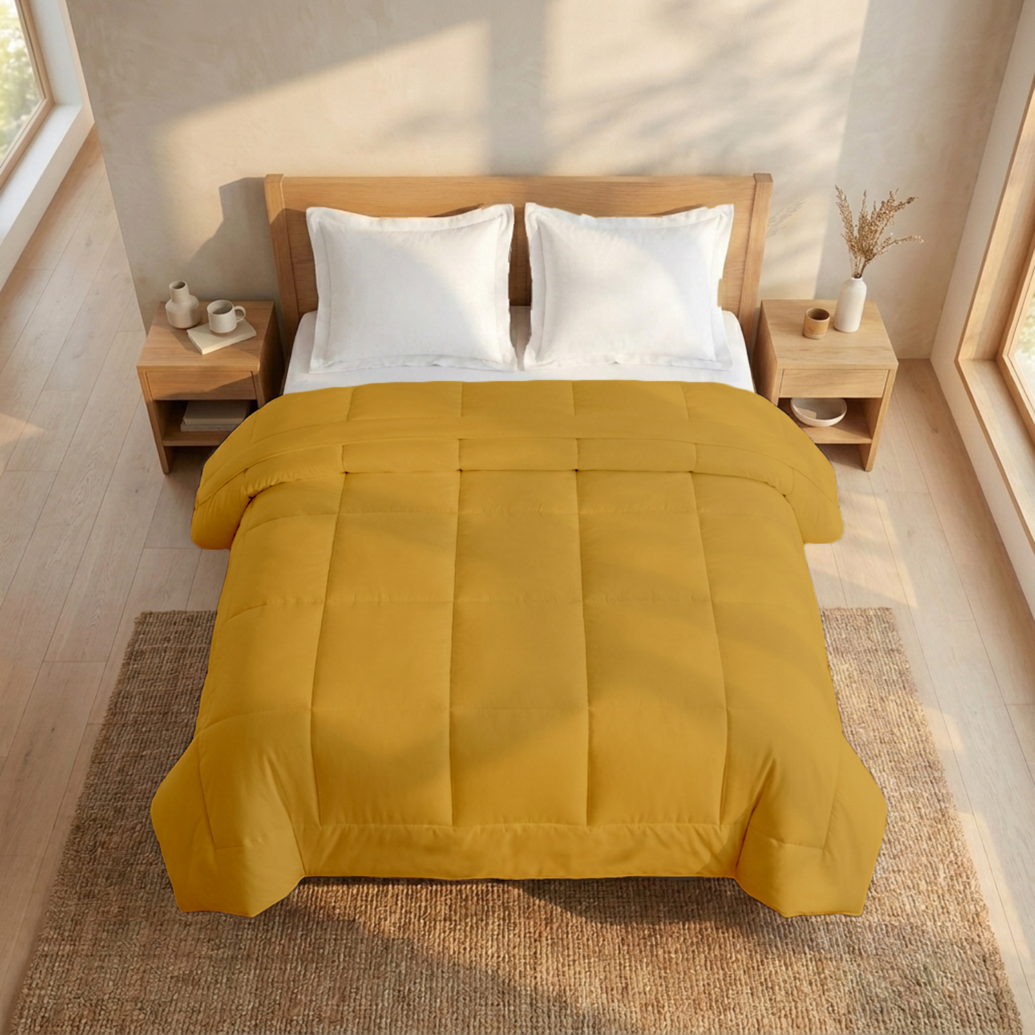 Gold 100 GSM AC Comforter