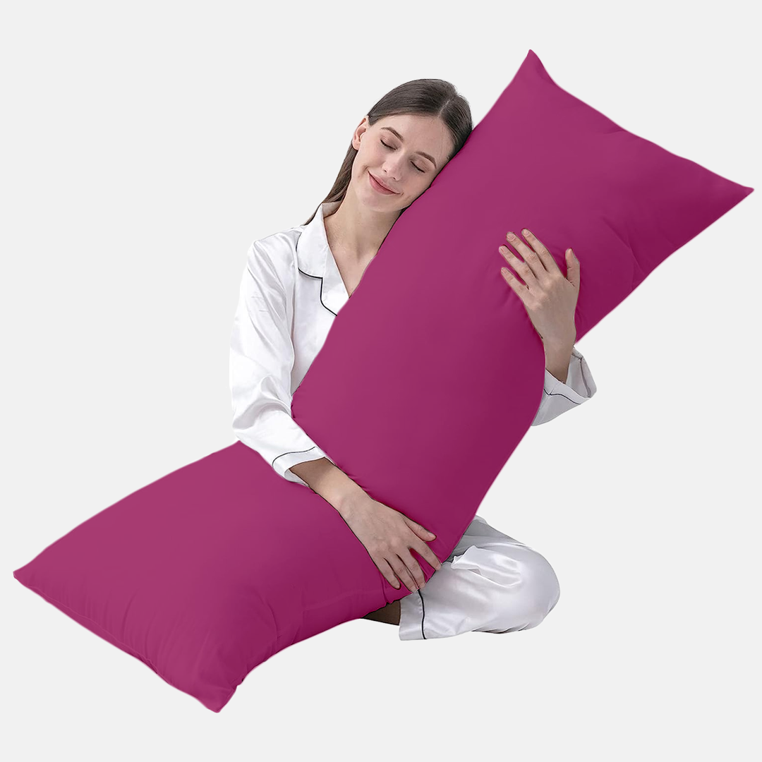 Hot Pink Body Pillow cases