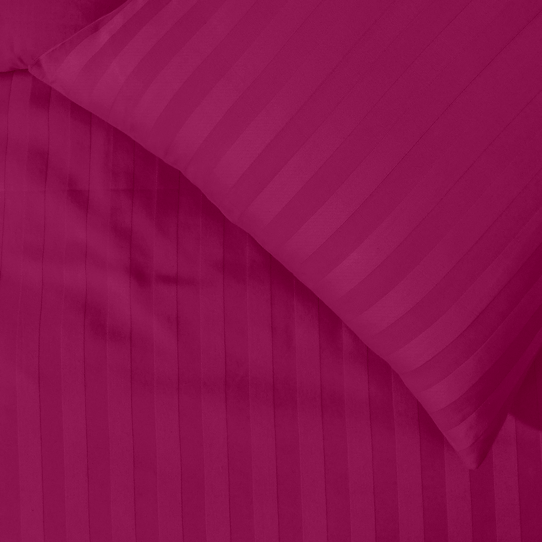 Hot Pink Stripe Duvet Covers