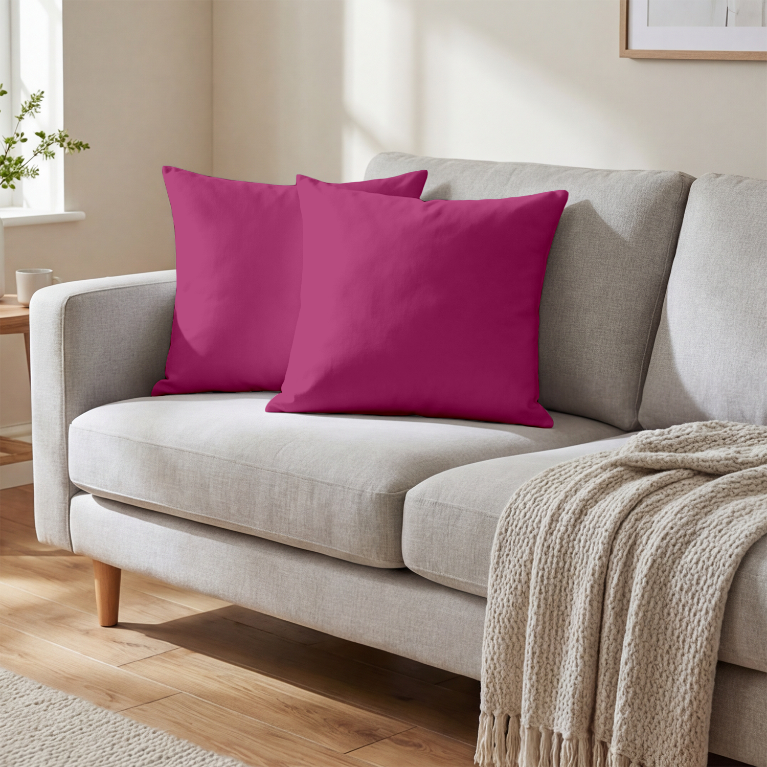 Hot Pink Cushion Covers