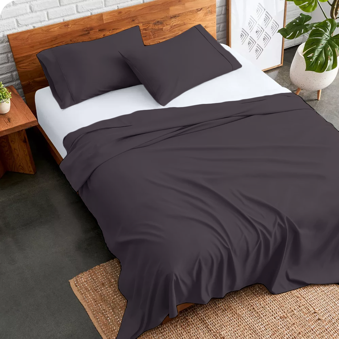 Flat Lavender Bed Sheet