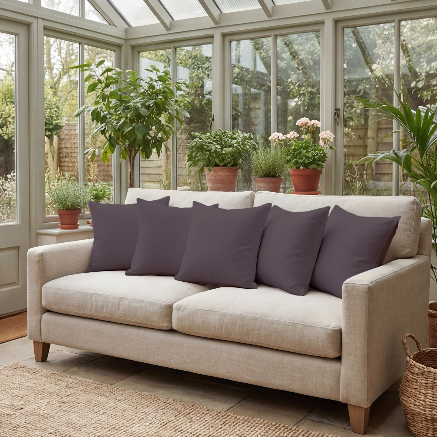 Lavender Cushion Covers