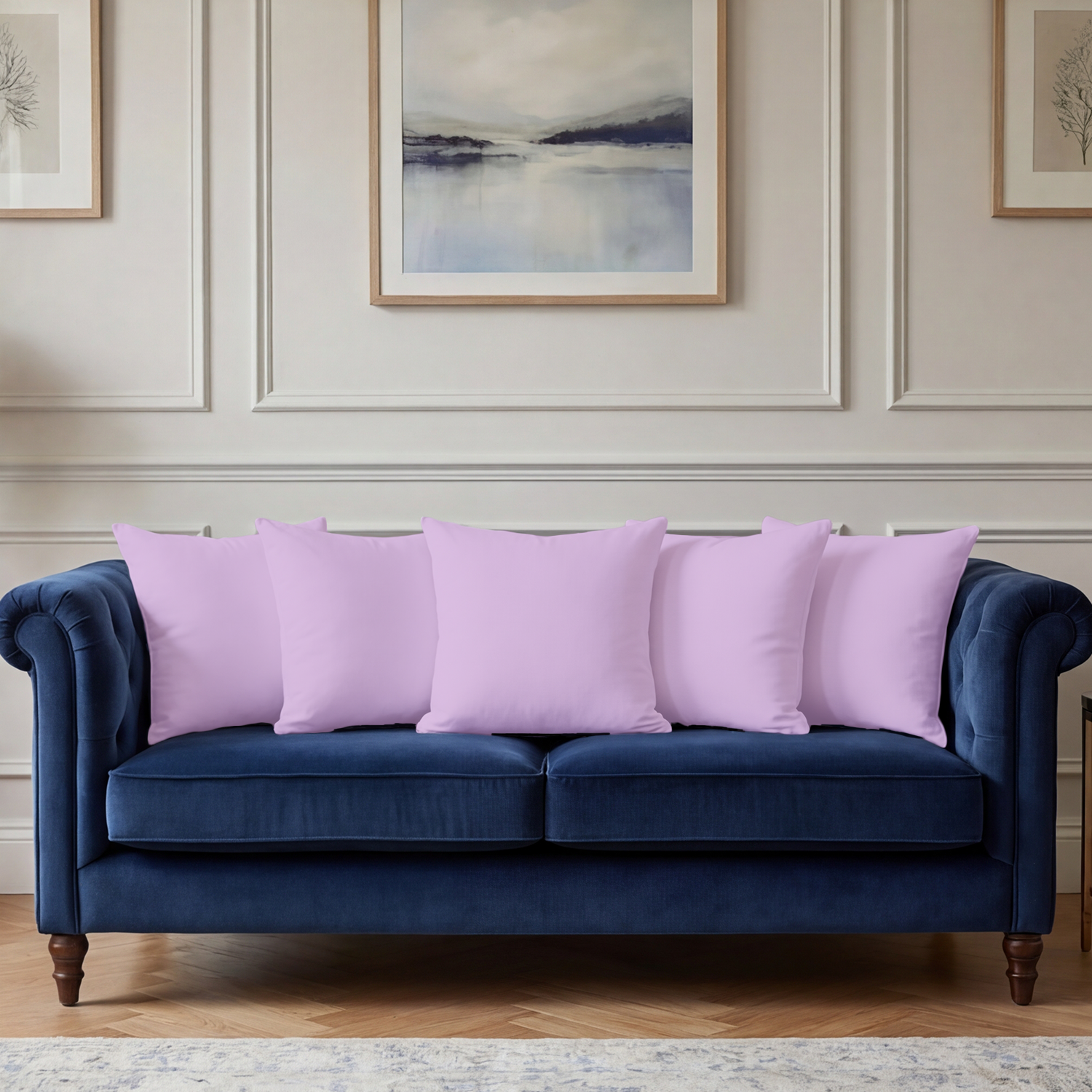 Lilac Cushion Covers