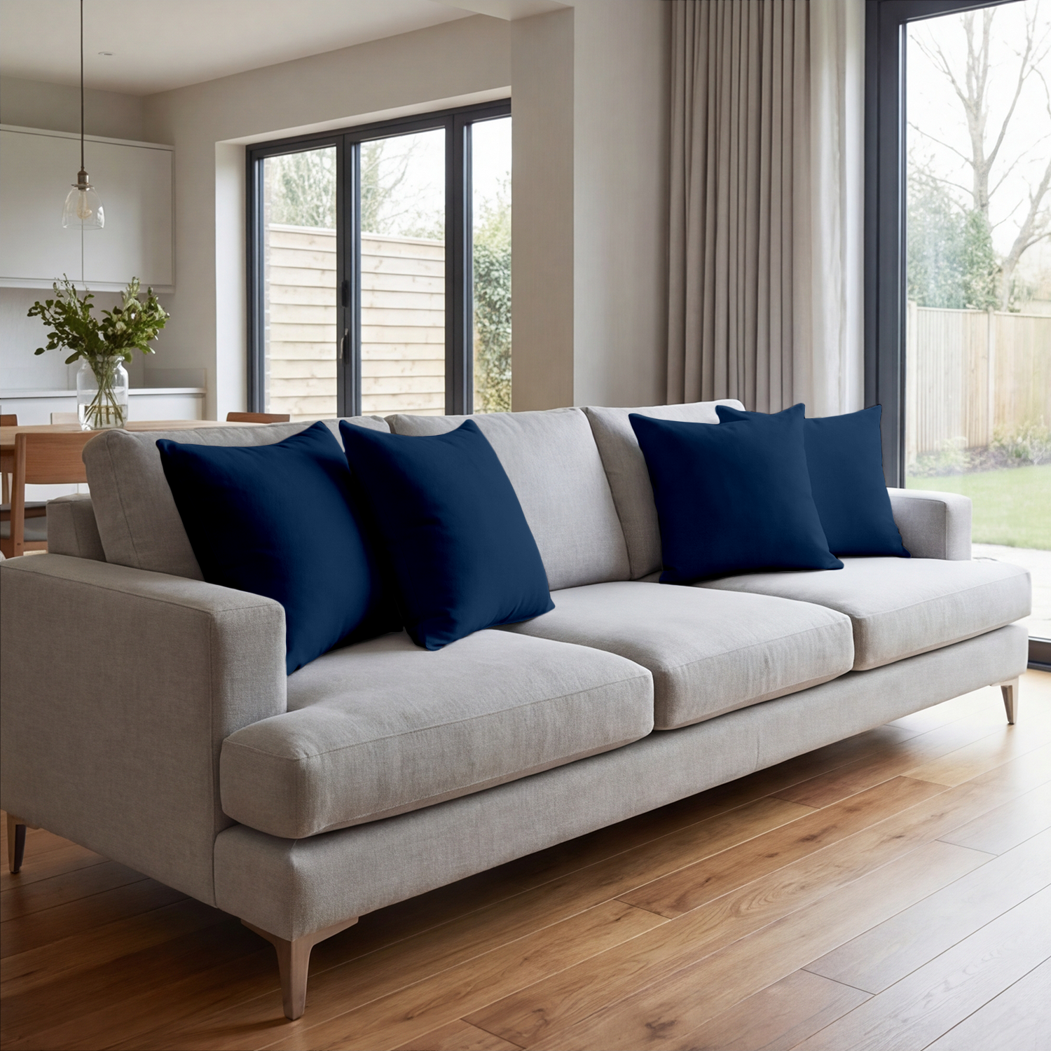 Navy Blue Cushion Covers