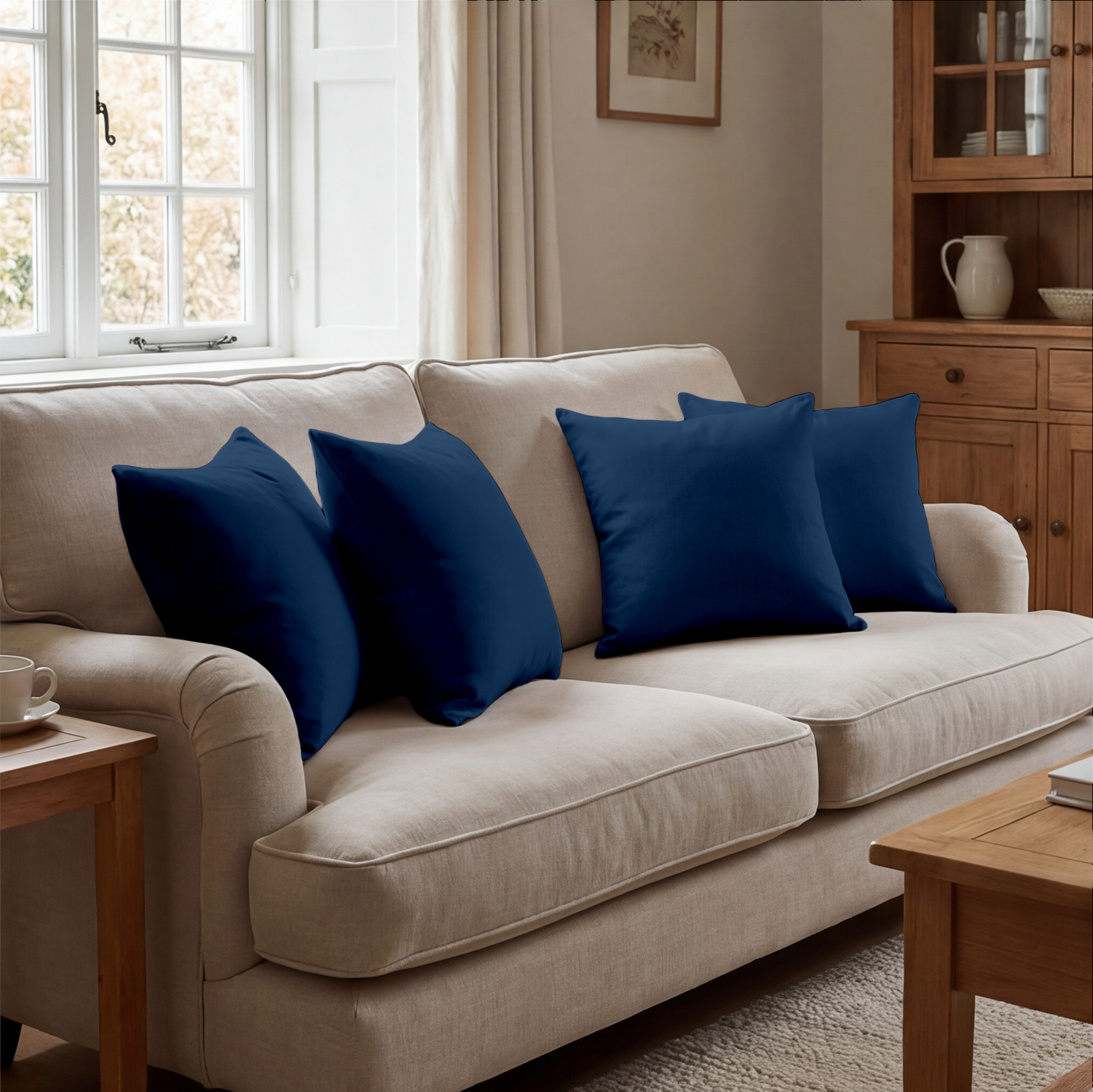 Navy Blue Cushion Covers