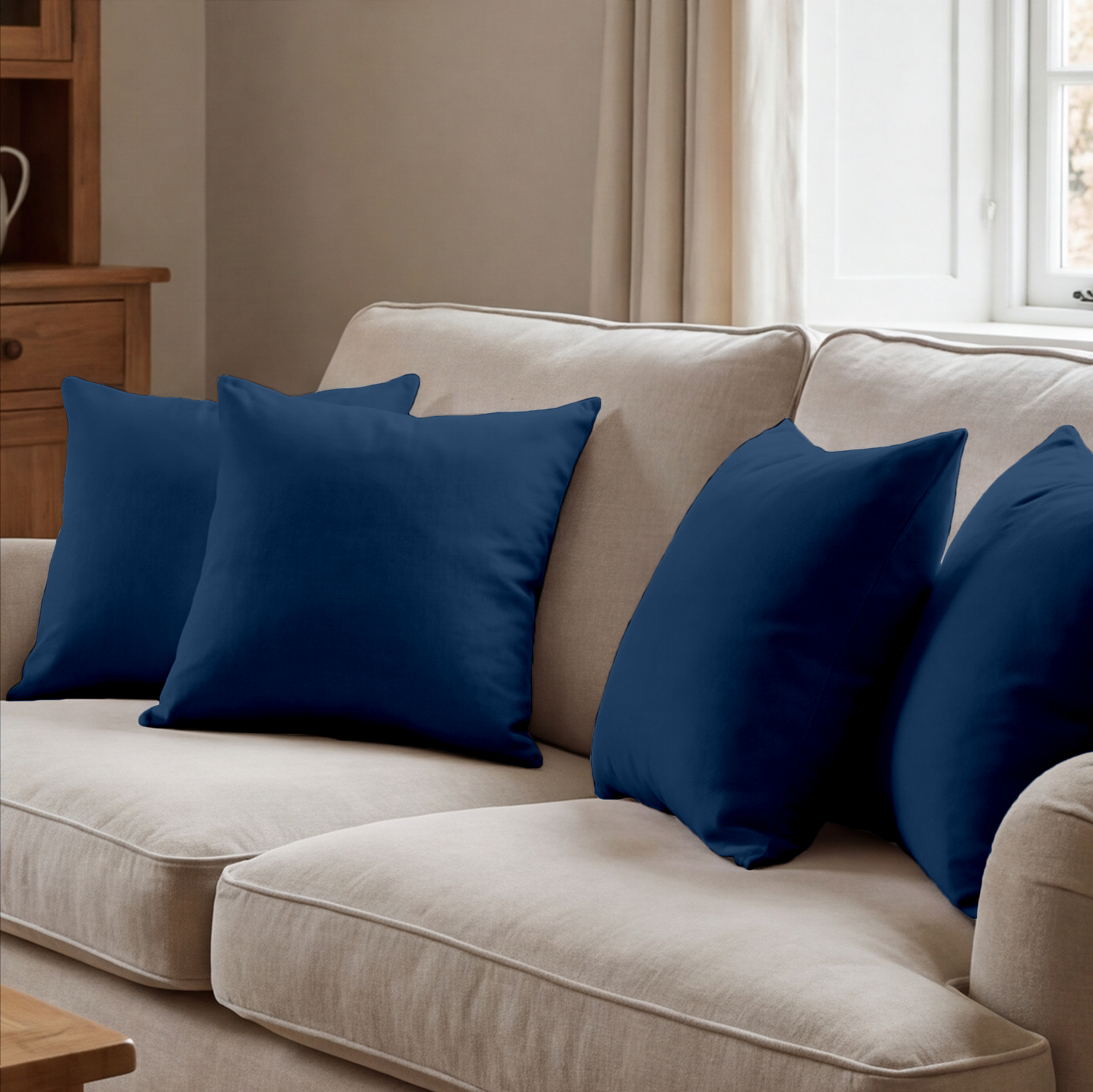 Navy Blue Cushion Covers