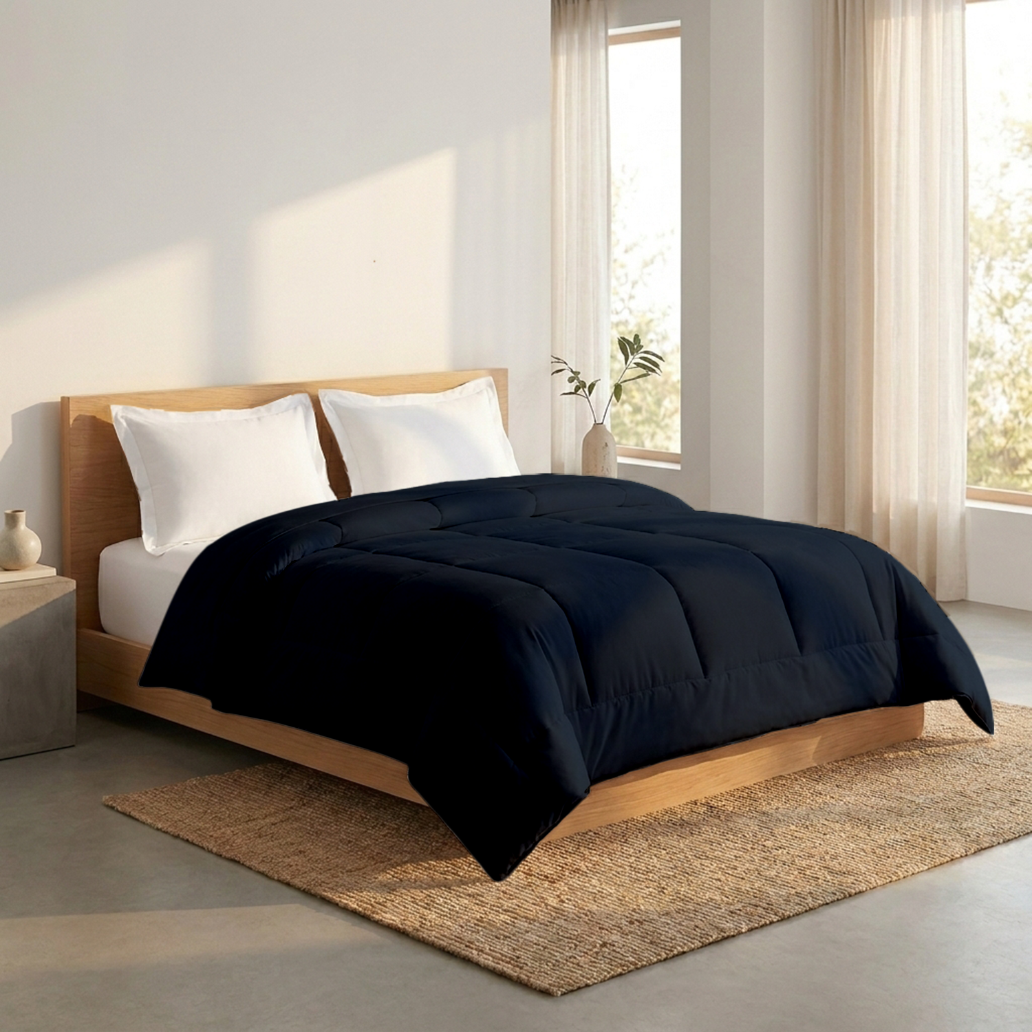 Navy Blue Comforter