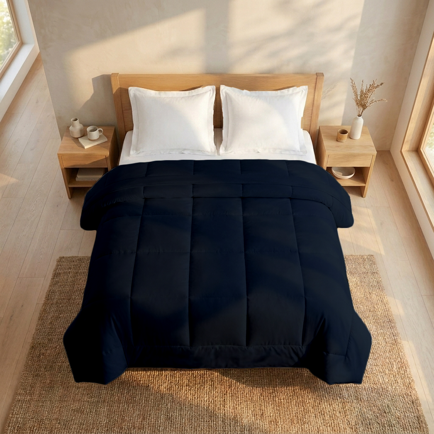 Navy Blue Comforter