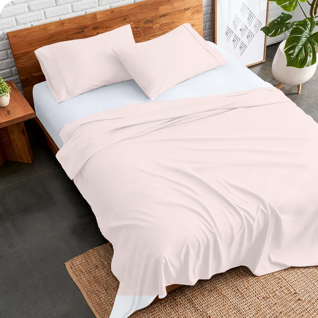 Peach Bed Sheets