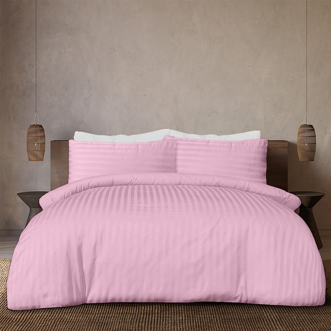 Pink Stripe Duvet Covers