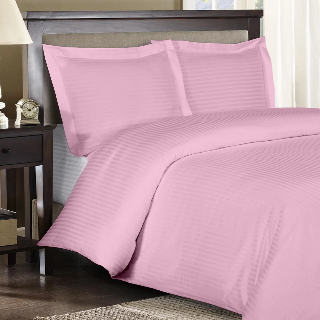 Pink Stripe Duvet Covers