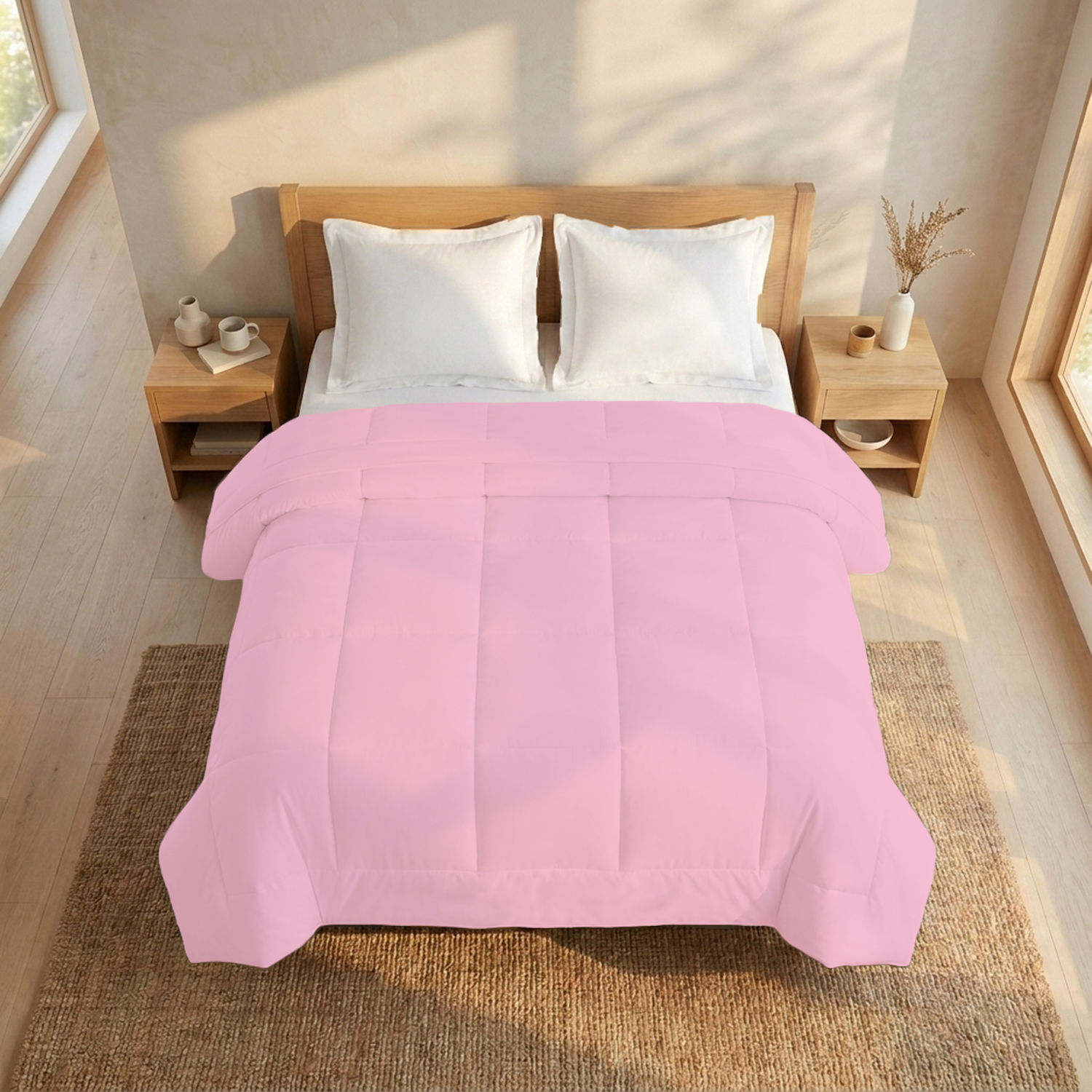 Pink 150 GSM Comforter