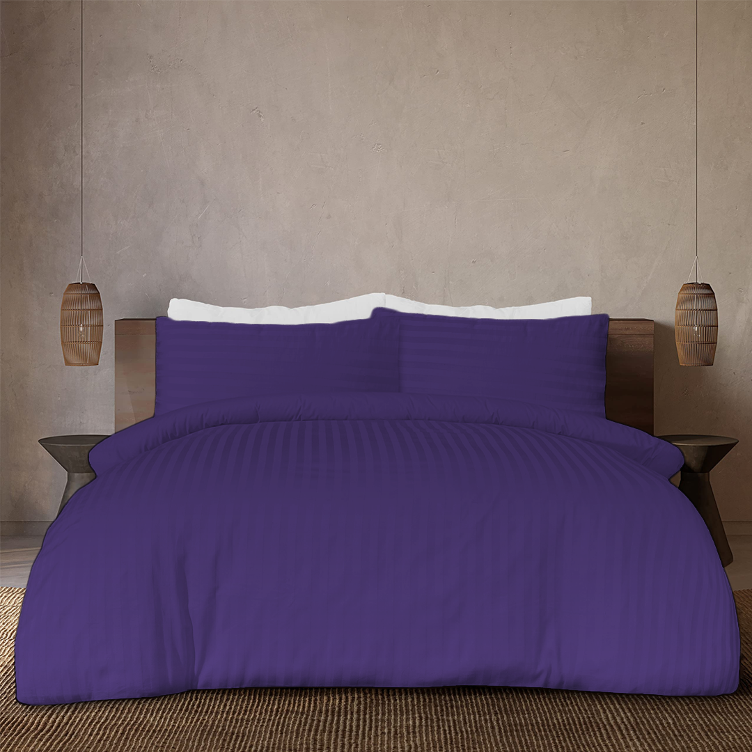 Purple Stripe Duvet Covers