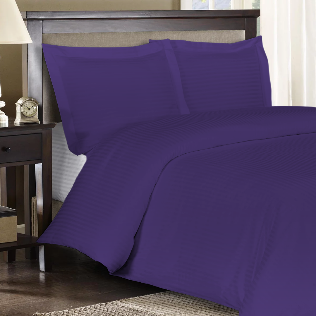Purple Stripe Duvet Covers