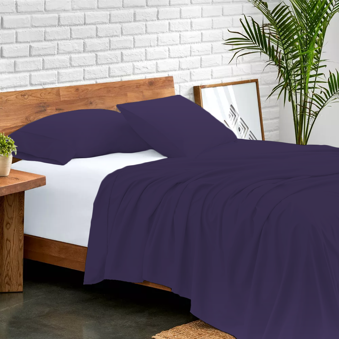 Purple Bed Sheets