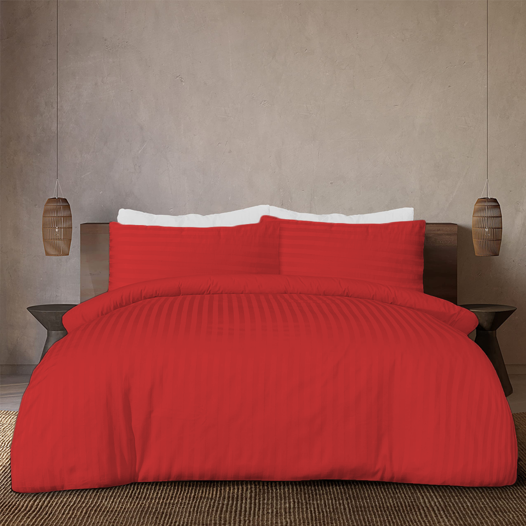 Red Stripe Duvet Covers