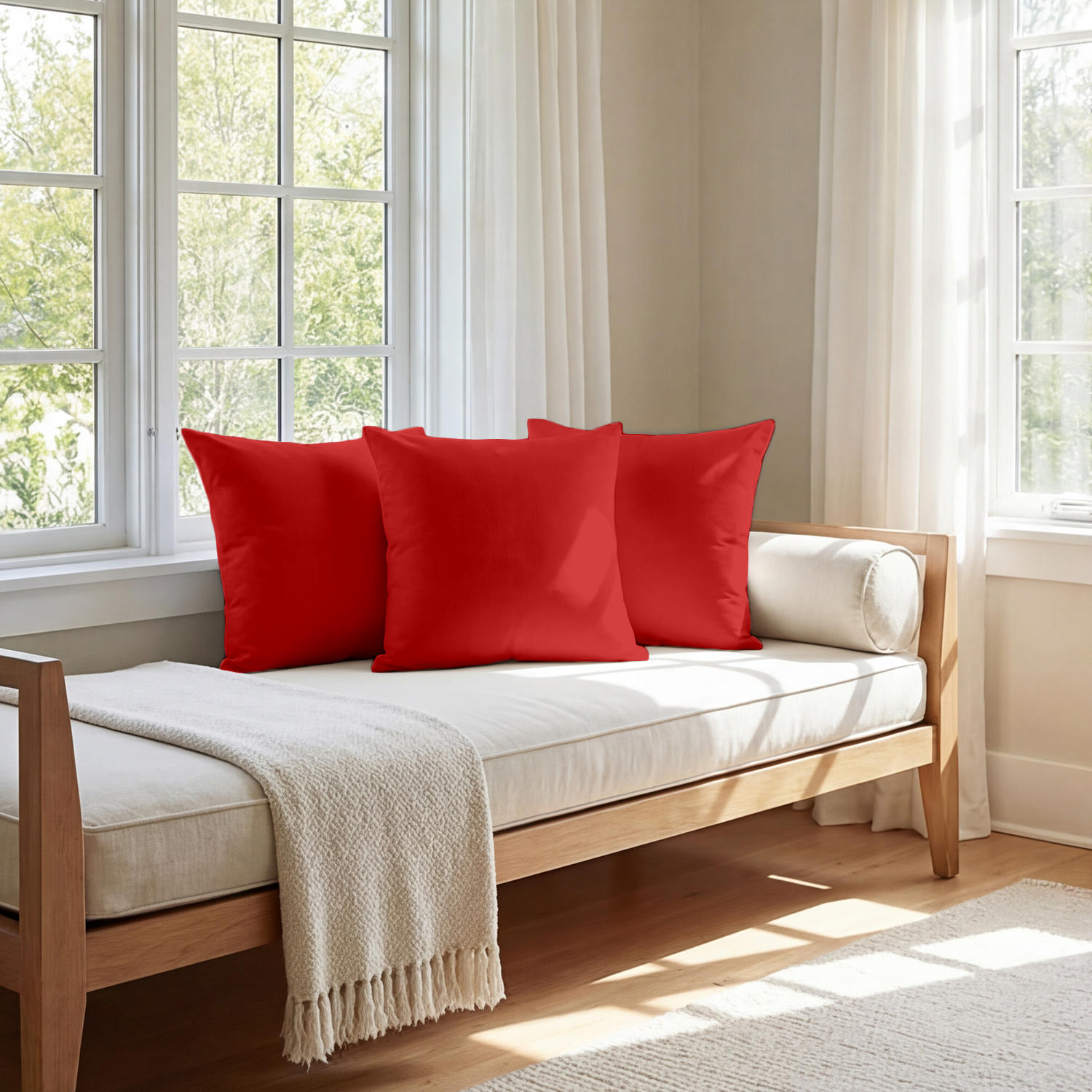 Red Cushion Covers