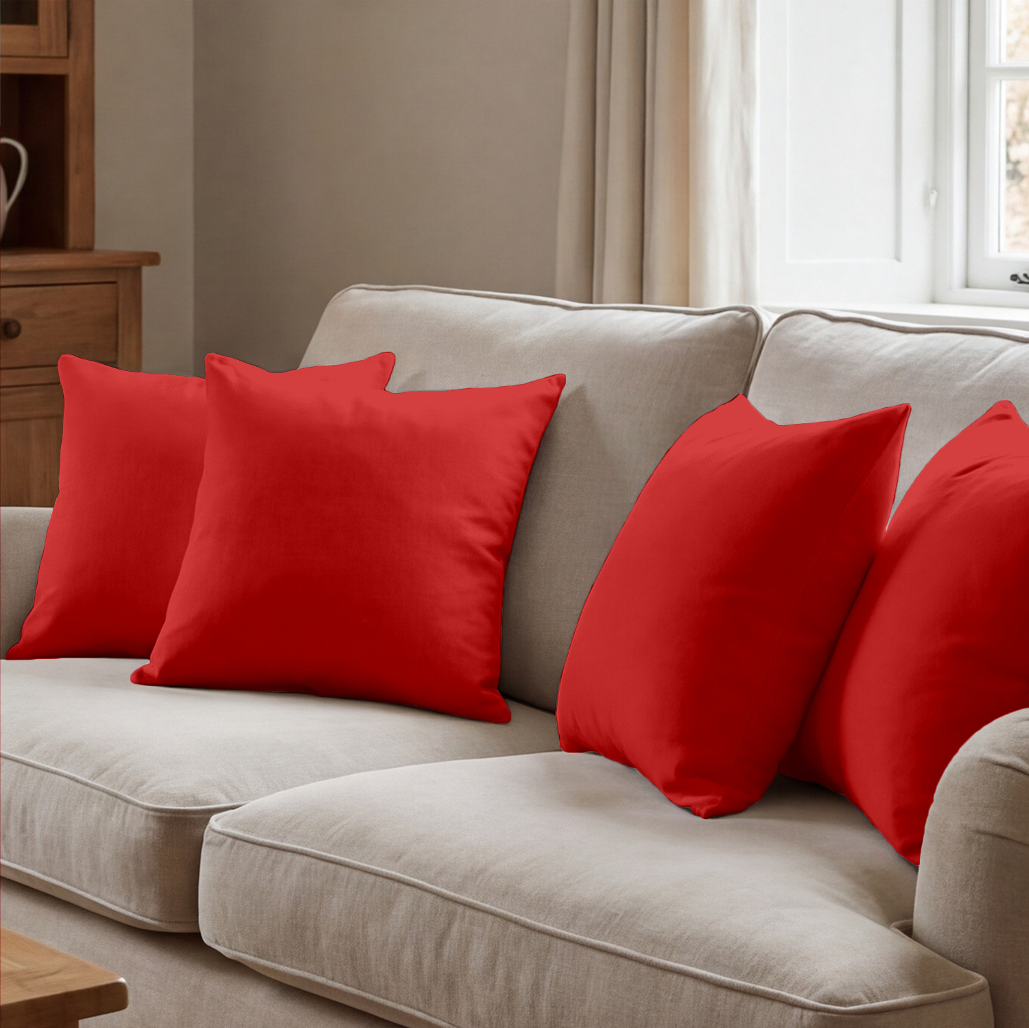 Red Cushion Covers