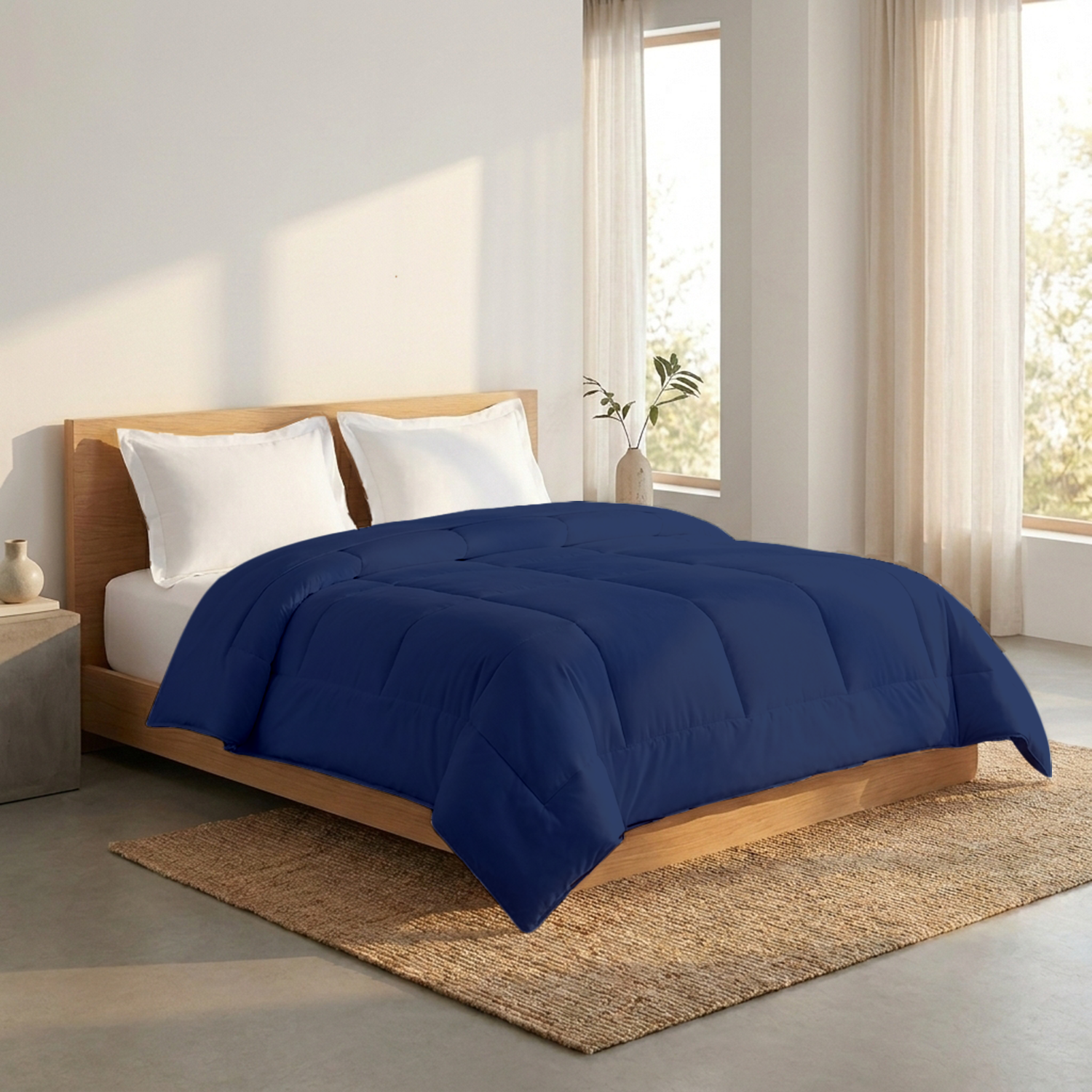 Royal Blue 100 GSM AC Comforter