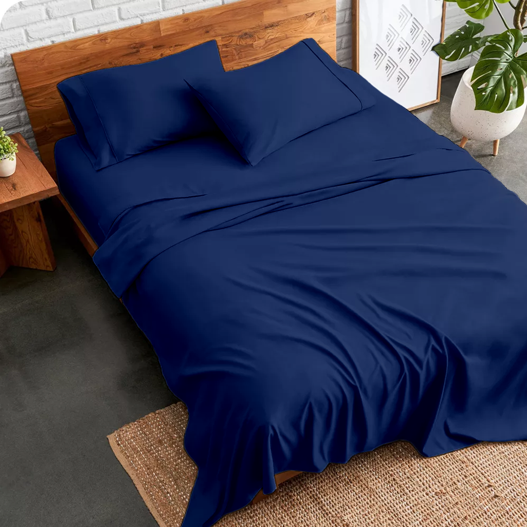 Royal Blue Bed Sheet Sets
