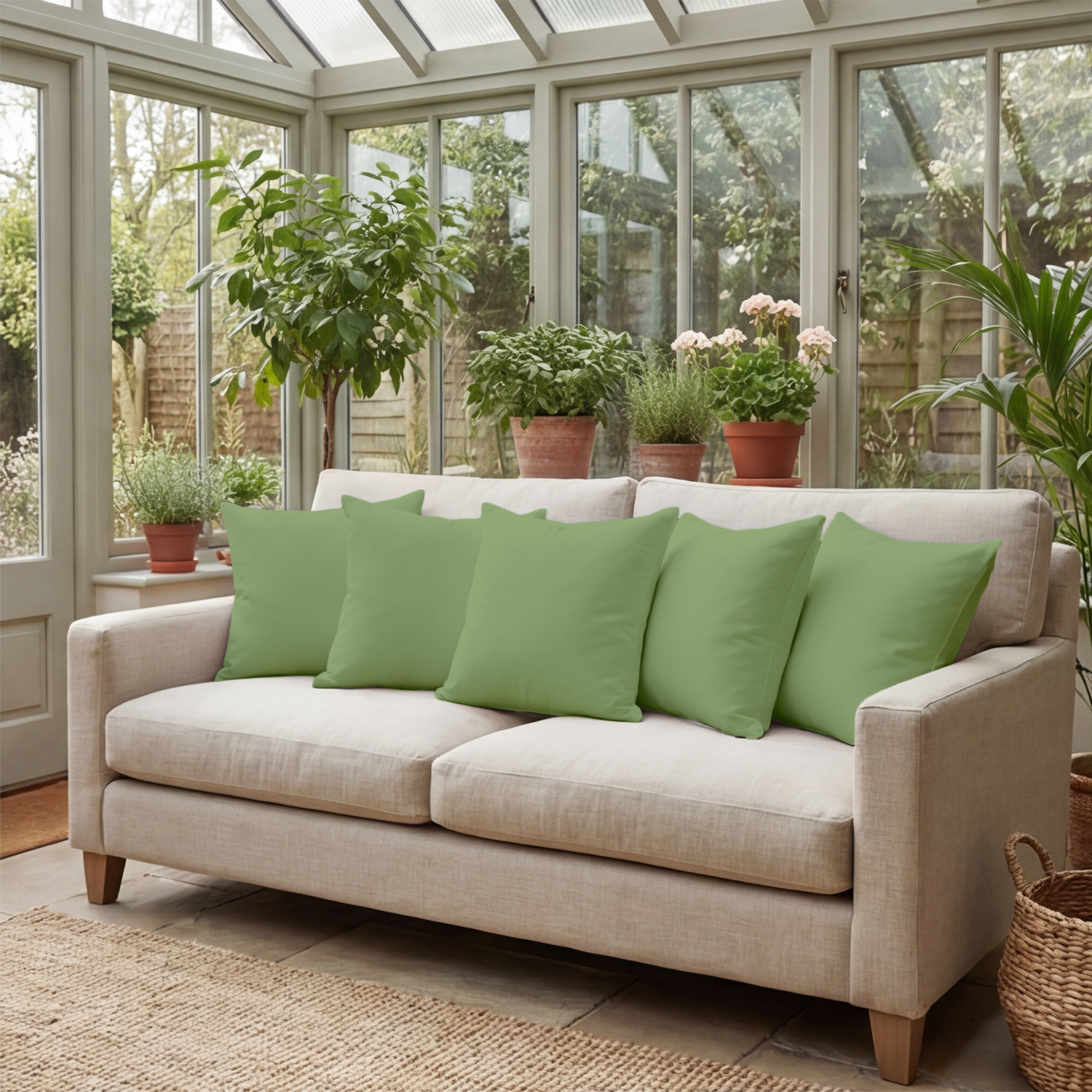 Sage Green Cushion Covers