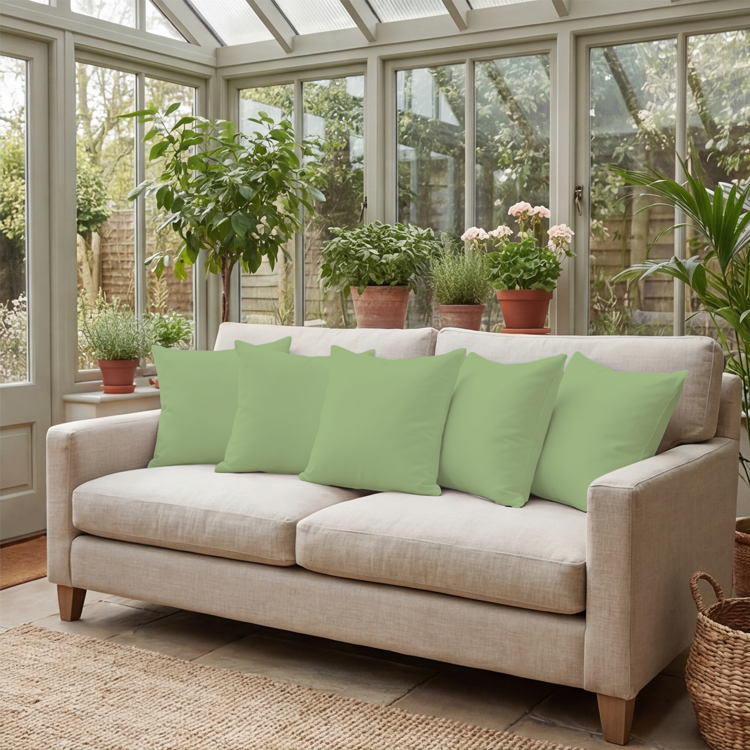 Sage Green Cushion Covers