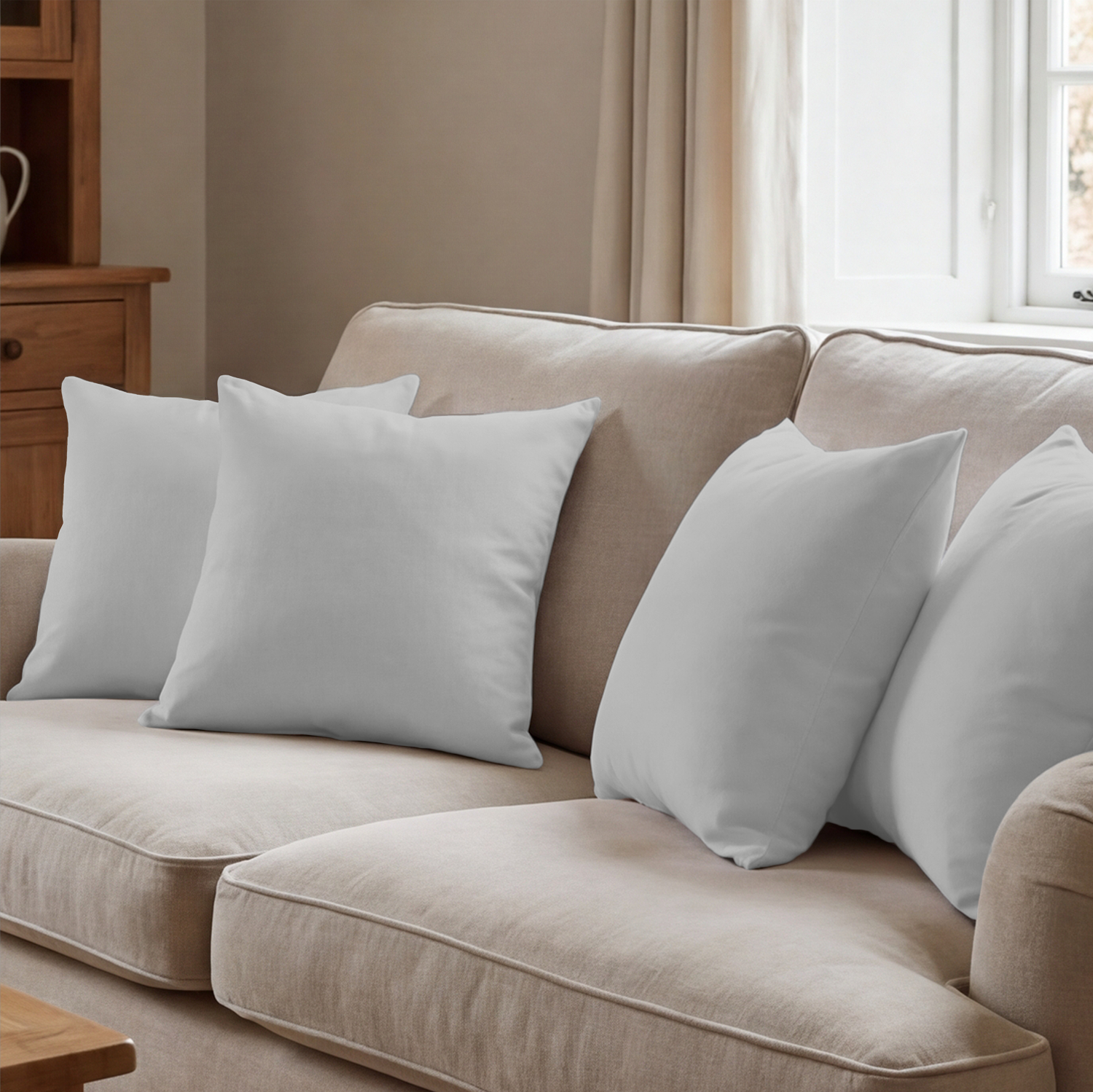 Light Grey Cushion Covers
