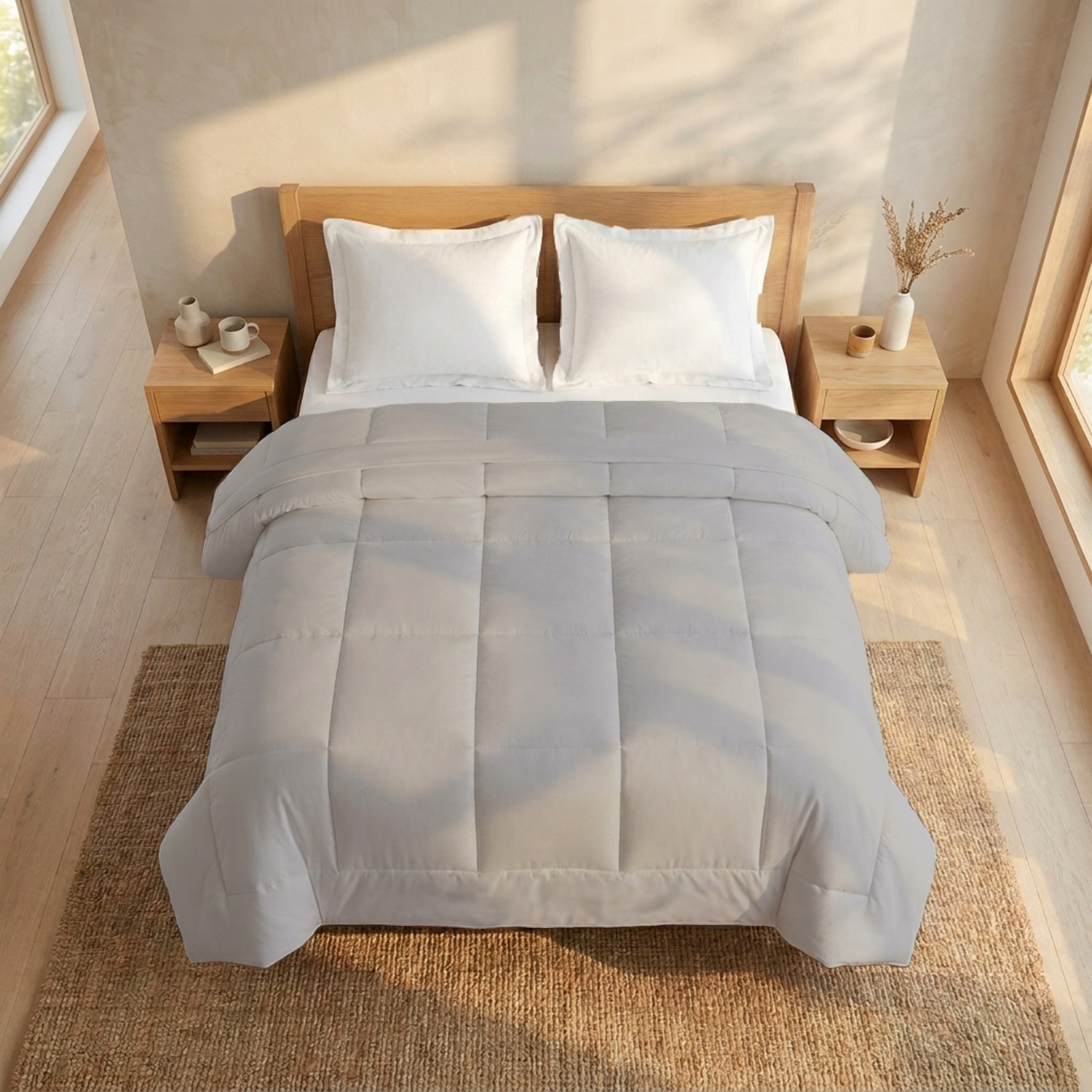 Light Grey 150 GSM Comforter