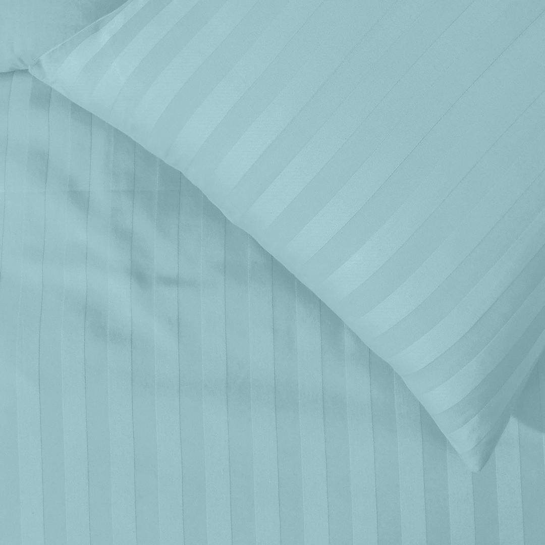 Light Blue Stripe Duvet Covers