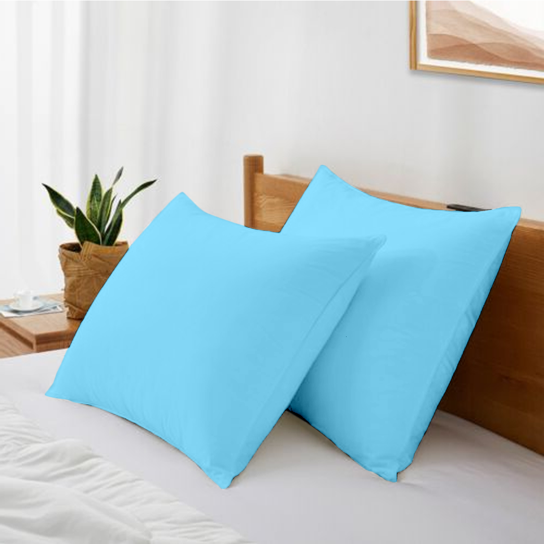 Light Blue Pillow Covers