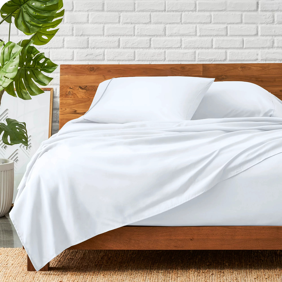 White 600 Thread Count Sheet