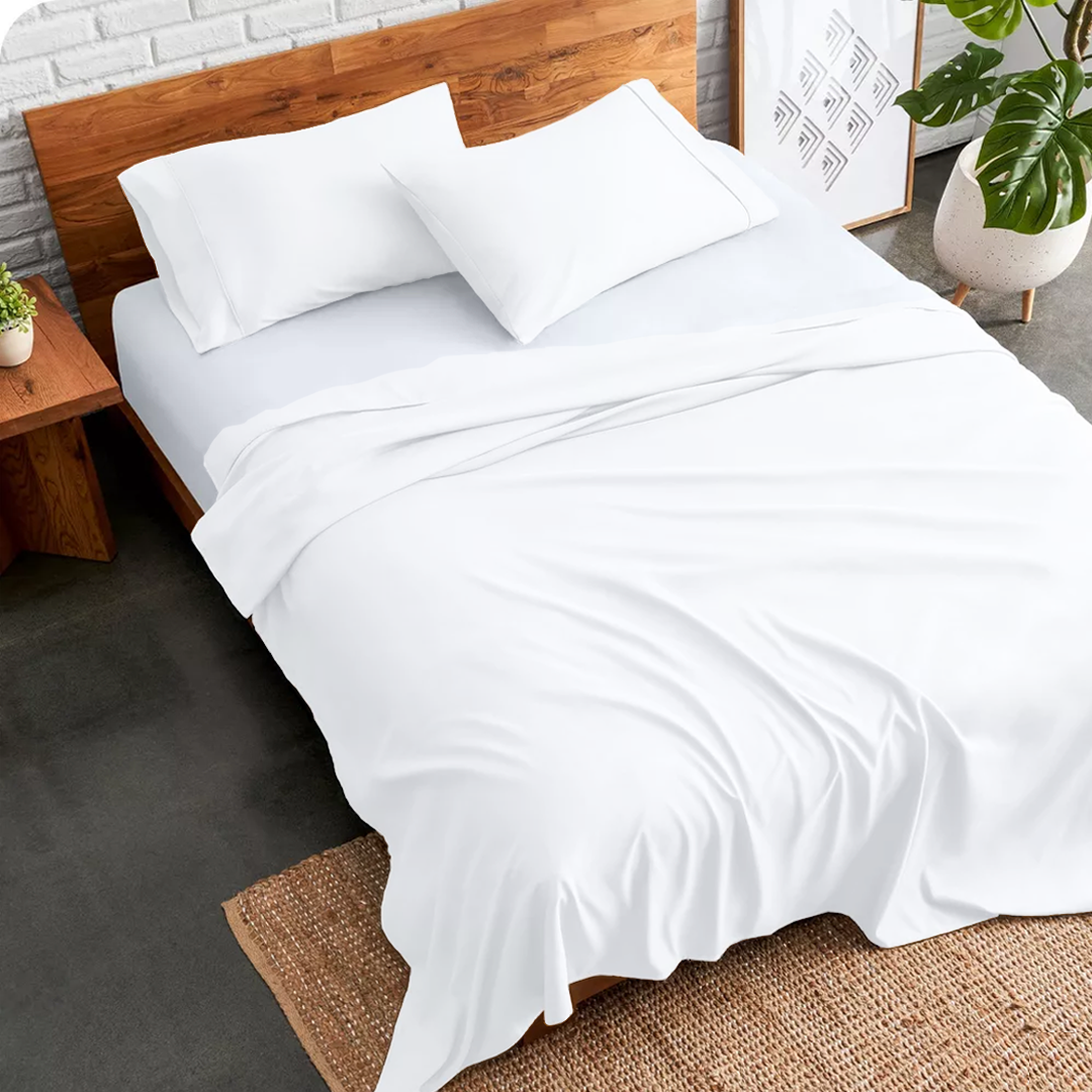 White 600 Thread Count Sheet