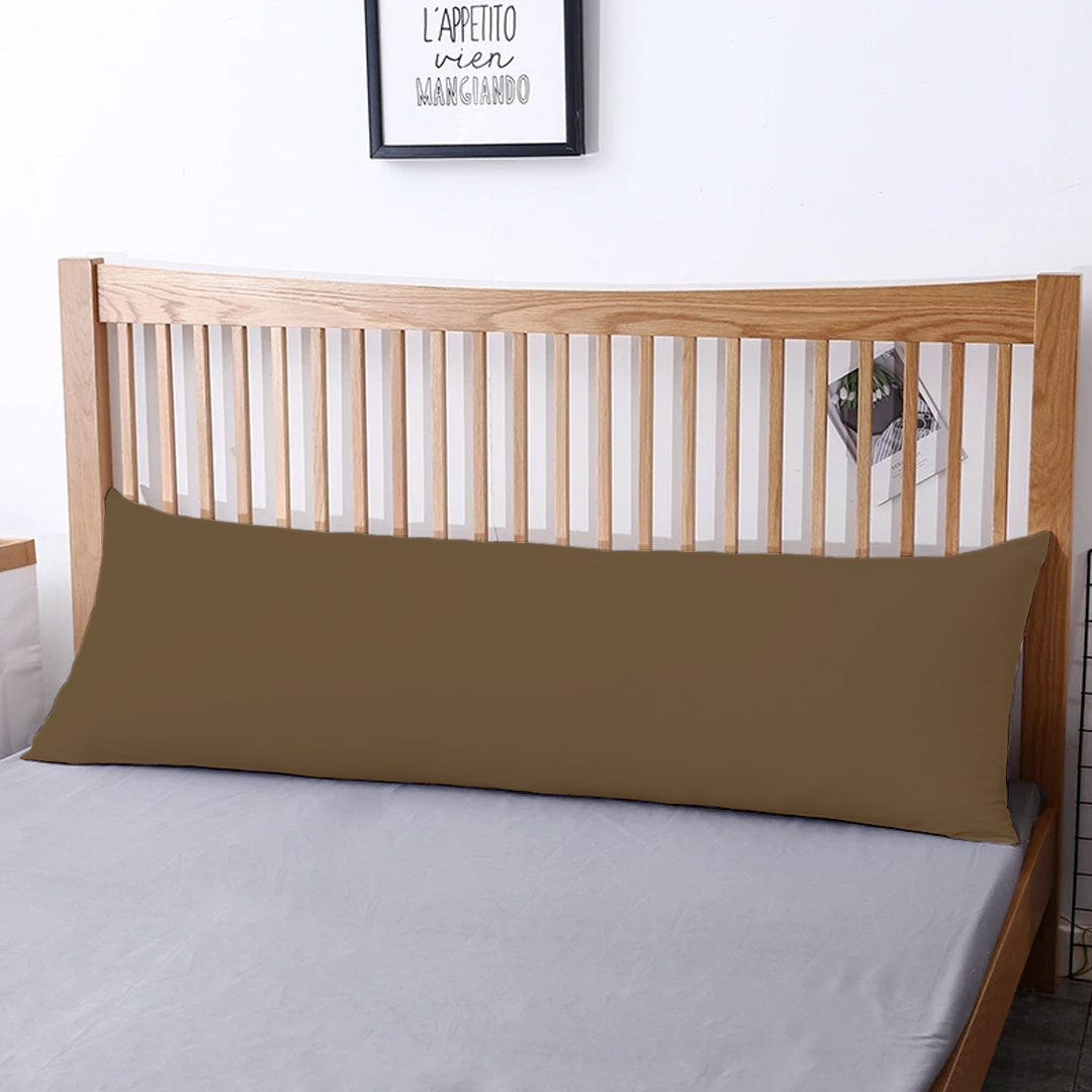 Taupe Body Pillow cases