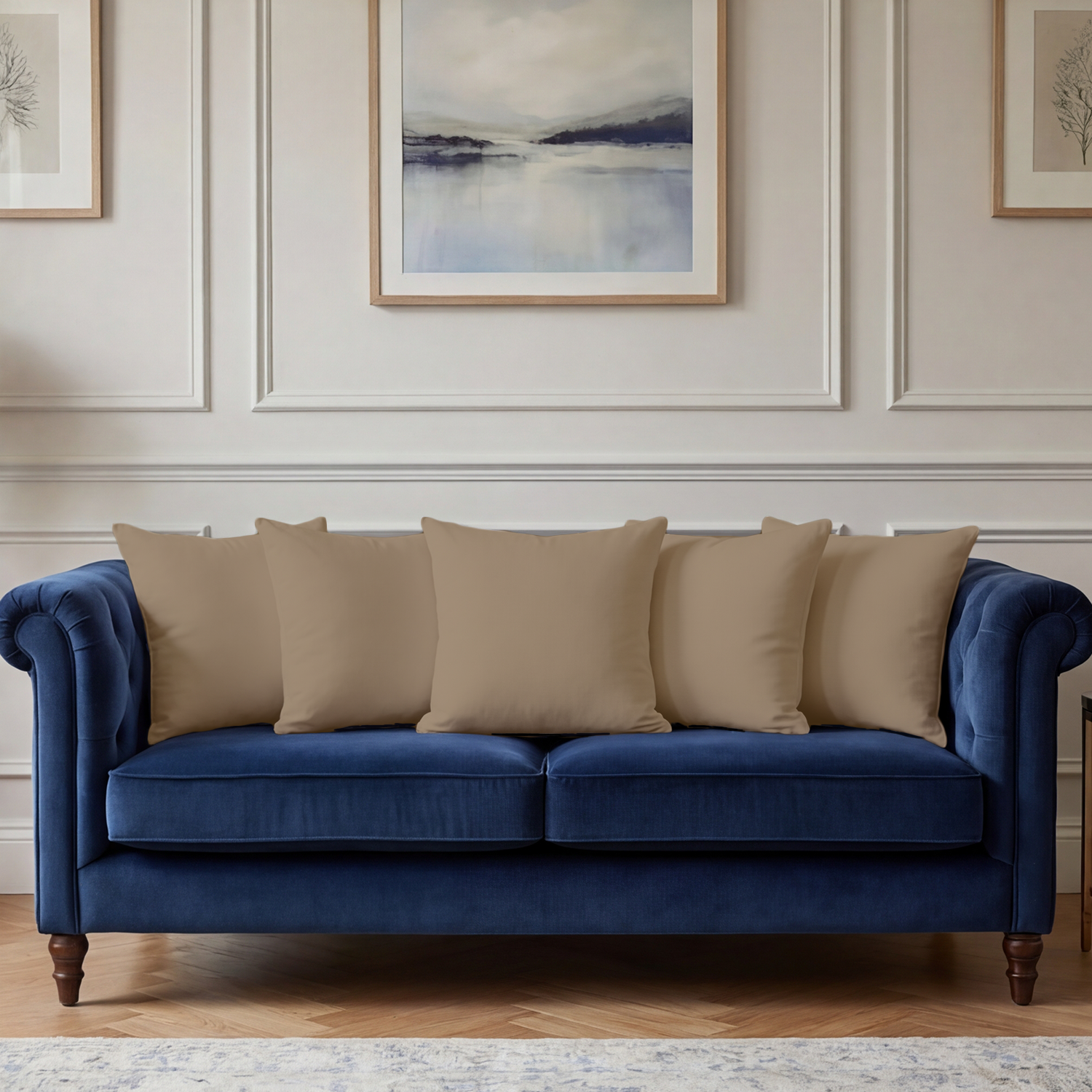 Taupe Cushion Covers