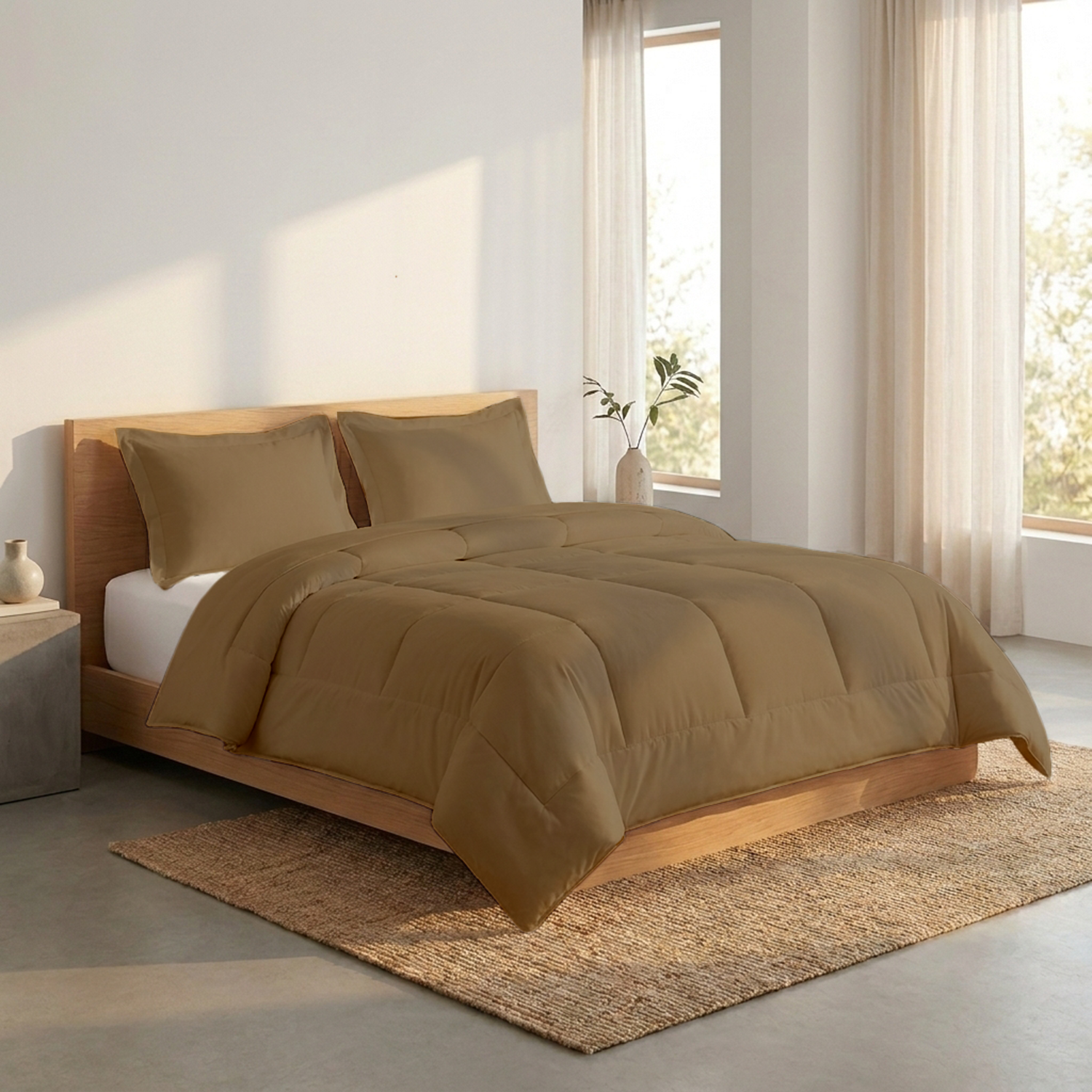 Taupe 150 GSM Comforter