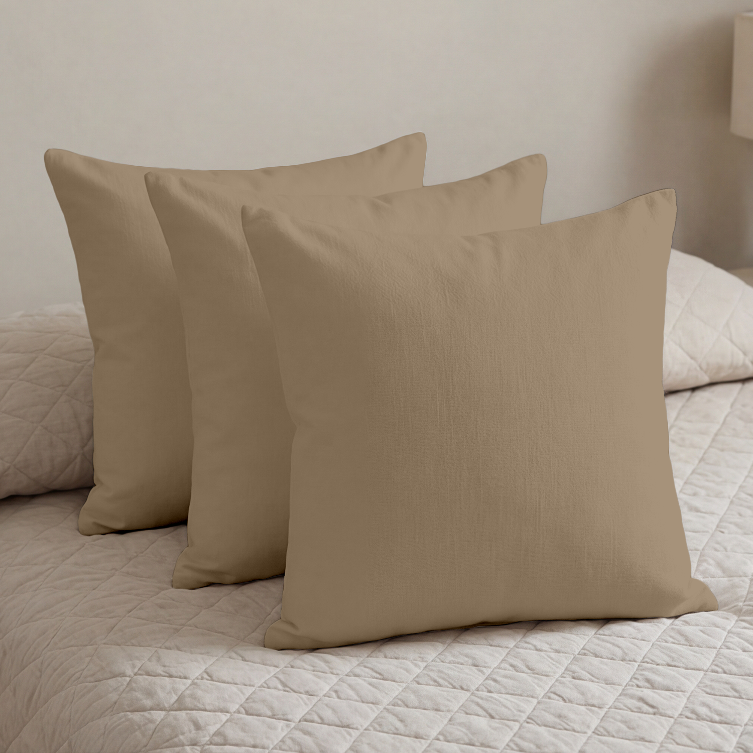 Taupe Cushion Covers