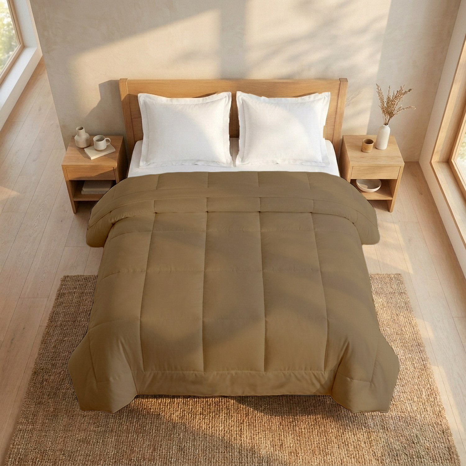 Taupe 150 GSM Comforter