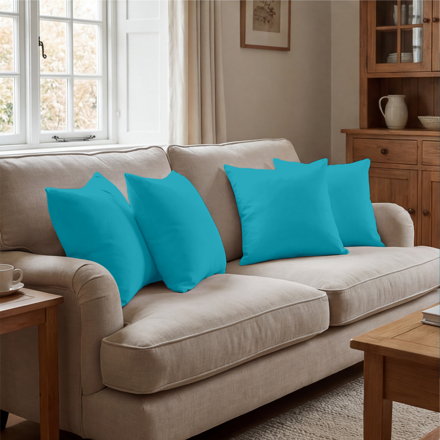 Turquoise Cushion Covers