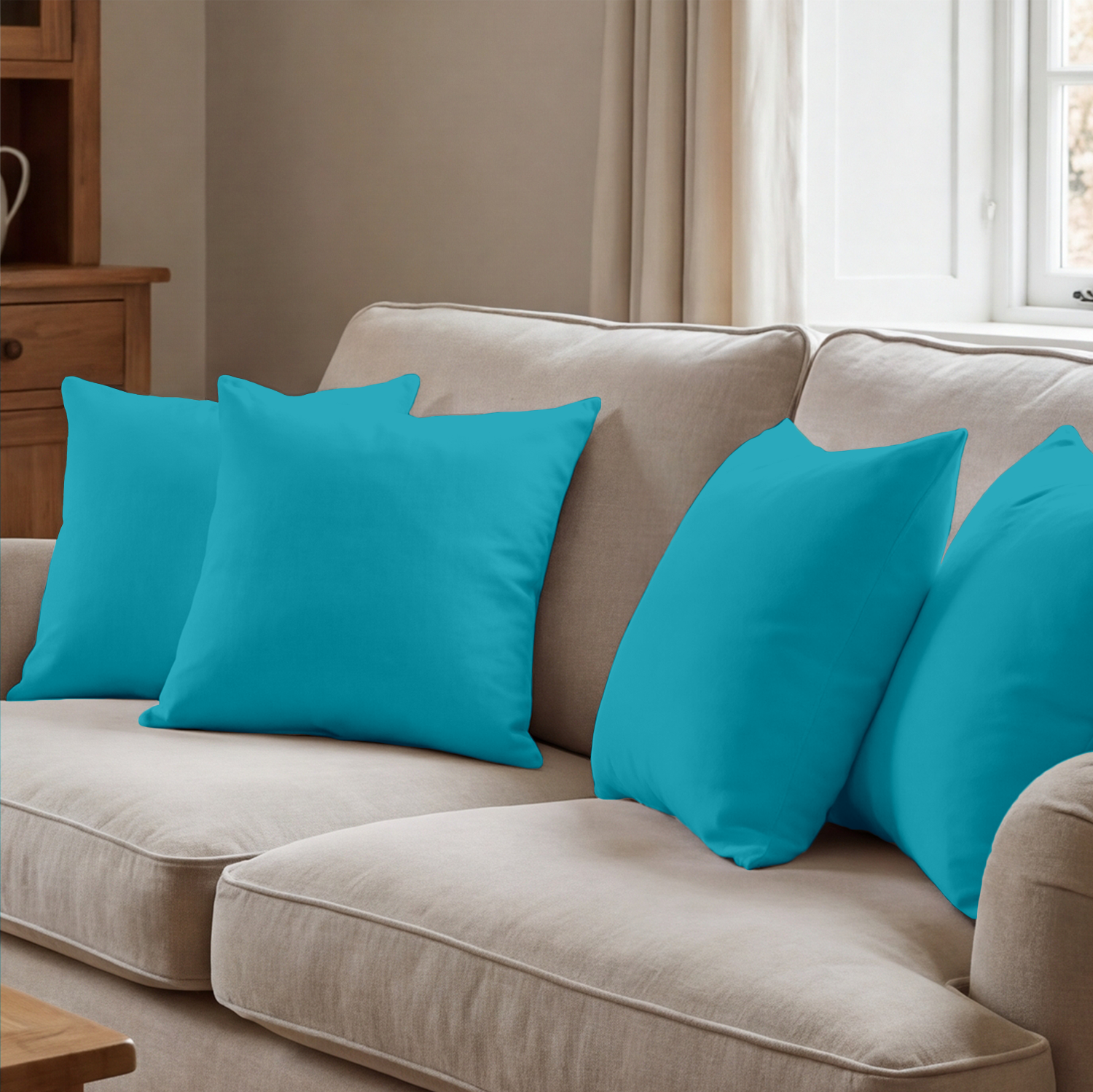 Turquoise Cushion Covers